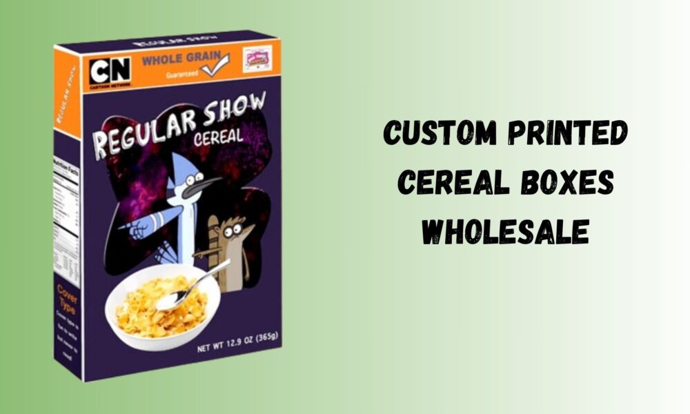 Creating Custom Cereal Packaging Boxes at Home