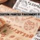 Custom Printed Parchment Paper For Your Food Businesses